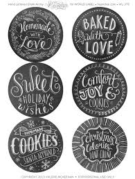 Holiday Chalkboard Labels By Lilyandval Com Etiquettes Noel Emballage Etiquette Fait Maison