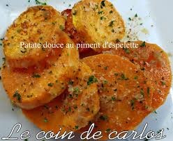 Le Coin De Carlos Patate Douce Au Piment D Espelette Piment Espelette Patate Douce Piment