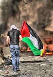 Moslima Free Palestine Yerusalem Fotografi Hitam Putih Gambar Bergerak