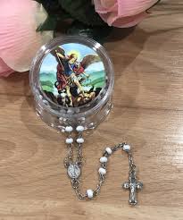 Families and taught ones open whether or not to facilitate a sturdy service in contemporary reason practice. 12 Pc Saint St Michael Baptism Funeral Wedding Rosaries Party Favors Recuerdos Ebay