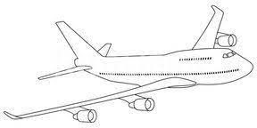 Free boeing 747 airplane ready for take off coloring page to download or print, including many other related airplane coloring page you may like. Illustrations Airplane Tattoos Airplane Outline Airplane Coloring Pages