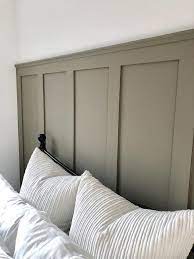 How To Create Diy Board And Batten Wall Panelling Interior Design Blog Cloud Interiors Wall Panels Bedroom Wall Bedroom Diy Bedroom Panel