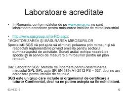 Romgermed analizele de sange numai in laboratoare acreditate renar. Masurarea Mirosurilor Ppt Herunterladen