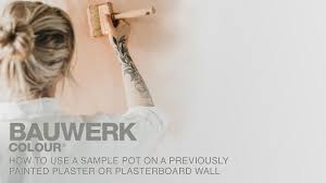 Not fun to work with. Bauwerk Colour How To Apply Sample Limewash Colours On Previously Painted Plaster Or Gypsum Board Youtube