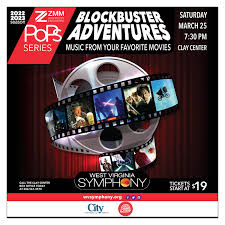 West Virginia Symphony Orchestra presents Blockbuster Adventures — West  Virginia Symphony