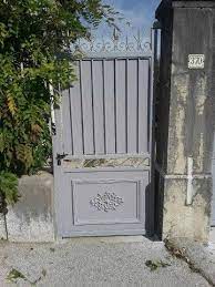 portillon fer forge portillon fer forge portillon jardin portillon