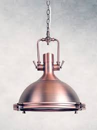 Vintage Industrial Chandelier Nautical Copper Pendant Light Kitchen Cafe Lamp Copper Pendant Lights Large Pendant Lighting Pendant Light