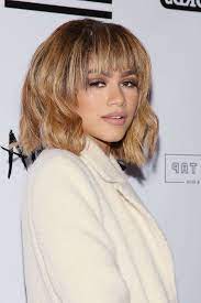Zendaya Short Blonde Hair Bangs African American Short Hairstyles Short Hair Pictures Hair Styles Short Hair Styles