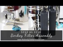 The berkey is definitely better than a water pitcher. Berkey Water Filter Assembly Instructions How To Setup Your Berkey Filter Start To Finish Youtube Berkey Filters Berkey Water Filter Berkey Water