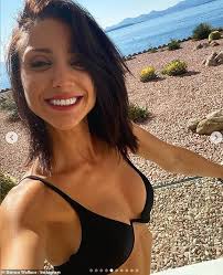 Ioan Gruffudd's girlfriend Bianca Wallace shows off her figure in a black  bikini in France