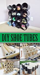 Shoe Tubes Idee Deco Originale Bricolage Et Loisirs Creatifs Rangement Chaussures