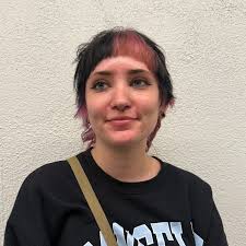 mullet/ death hawk cut for dee!! we loveee layers, swipe to see the  before!! ✨💐🖤 * * * * * * * #tucsonhair #altstylist #mullet