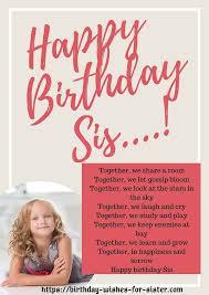 Thirty is the age to start things new. 41 Improved Happy Birthday Poems For Sister You Won T Miss Updated