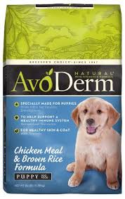 Avoderm Natural Chicken Meal And Brown Rice Formula Puppy Food 26 Pound Dry Pet Food Pet Supplies Amazon Com Natural Puppy Natural Chicken Best Dog Food