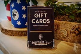 More scrip details in a pdf file from our scrip coordinator here! Gift Cards Fermentation Farm