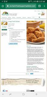 Farm Fresh S Fried Chicken Is So Amazing It S The Main Thing Causing People To Be Upset Fresh Chicken Recipes Farm Fresh Fried Chicken Recipe Chicken Recipes