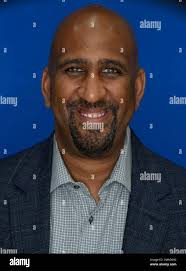 Denver Nuggets general manager Calvin Booth is shown during the NBA  basketball team's media day Monday, Sept. 26, 2022, in Denver. (AP  Photo/David Zalubowski Stock Photo