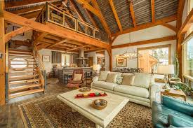 Gorgeous Timber Frame Home W Nap Nook Top Timber Homes Rustic Home Design Rustic House Timber House