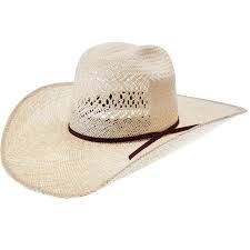 Rodeo King Jute Open Crown Straw Hat 4 In Brim In 2021 Cowboy Hats Straw Cowboy Hat Rodeo King Hats