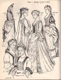 Early 1700 S Women S Fashion A Little Late For Cyrano But Good Reference Historical Costume 1700 Fashion 18th Century Fashion