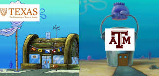 The other messages are those who don't know anything about spongebob. Krusty Krab Vs Chum Bucket Ut Vs A M Edition Utaustin