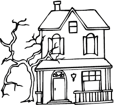 These spring coloring pages are sure to get the kids in the mood for warmer weather. Free Printable Haunted House Coloring Pages For Kids