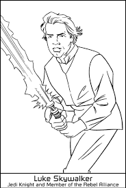 From parents.com parents may receive compensation when you click through and purchase from links contained on this website. Coloring Luke Skywalker Jedi Knight Picture