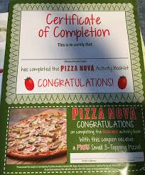 As new ingredients are unlocked. Weighty Matters Ontario Schools Inviting Pizza Nova To Teach Nutrition To Kindergarteners Is Apparently A Thing Now