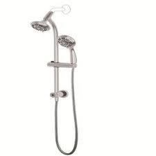 Aquasource 3 Way Polished Chrome Shower Bar System 58101 4201 Shower Panels Shower Bars Bathroom Shower Panels