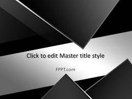 The powerpoint background has an abstract style which is applicable to any business, educational or personal presentation. Free Background Black Powerpoint Template Free Powerpoint Templates