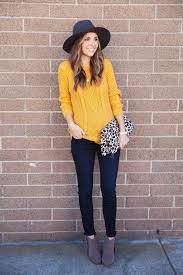 Finding The Perfect Jeans Merrick S Art Yellow Sweater Outfit Pullovers Outfit Mustard Sweater Outfit