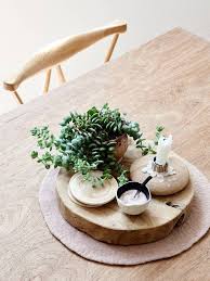 Chic And Practical Table Centerpiece For Home Plant Candle Coasters Salt Australian Home Decor Dining Table Centerpiece Home Decor Inspiration