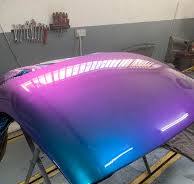 Help with Chameleon paint pigments : r/Autobody