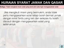 Sebagai contoh, mengumpulkan solat zohor dengan asar atau sebaliknya. Jama Bengkel Solat Qas K Masjid Raja Isteri