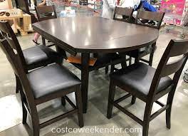 Ardmore 3 piece white and grey breakfast nook dining set. Round Dining Table Set Costco Off 54