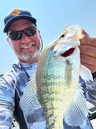 What water temp do crappie like the best?