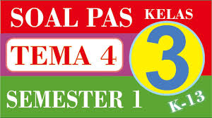 Maybe you would like to learn more about one of these? Soal Uas Kelas 3 Tema 4 Kurikulum 2013 Revisi 2018 Semester 1 Youtube