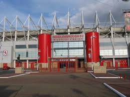 Although there is a direct train service from the north west, fans travelling from other parts of the country, will most likely find themselves changing at darlington, for middlesbrough. Riverside Stadium Middlesbrough 1995 Structurae