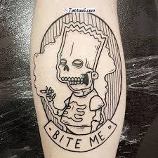 Check It Out Https Tattooli Com Category Cartoon Inspired Tattoos Simpsons Tattoo Cartoon Tattoos Inspirational Tattoos