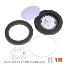 Flush Mount Ceiling Light 7 5 Dimmable Led Orb Finish 12w 840lm Cloudy Bay Lighting