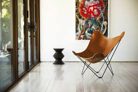 18 butterfly leaf conveniently stores inside the table. Leather Butterfly Chair Pampa Mariposa Cuero Design