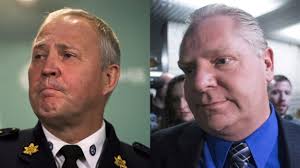 Le chef de police rejette les excuses de Doug Ford