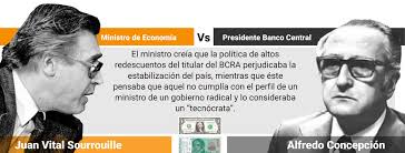 Alfonsín began his term with many economic problems. Ministros De Economia Versus Banqueros Centrales Una Larga Historia De Peleas Que Resurge Con Cada Crisis Del Pais Infobae
