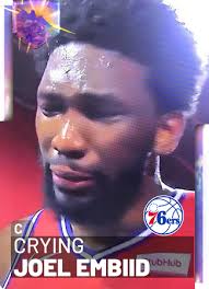 Joel embiid took the loss especially hard. Crying Joel Embiid Nba 2k19 Custom Card 2kmtcentral