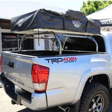 Tuff stuff tacoma ranger roof top tent annex room 3 person ts rtt anx ran universal fitment. 40 Inch Rooftop Tent Truck Bed Rack Adjustable Mild Steel Raw Tuff Stuff Overland Bent Creek 4x4