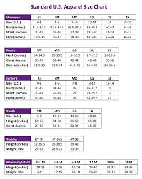 57 All Inclusive Standard Womens Size Chart