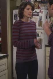 Robin how i met your mother outfits. Wornontv Robins Red Striped Sweater On How I Met Your Mother Cobie Smulders Clothes And Wardrobe From Tv