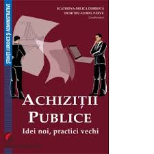 Nu este pentru prima oara cand principalele tipuri de proceduri de achizite publica utilizate la atribuirea contractelor de valori medii si acele etape a caror durata depinde exclusiv de actiunea/inactiunea functionarilor autoritatii. Achizitii Publice Idei Noi Practici Vechi Ecaterina Milica Dobrota Dumitru Viorel Parvu