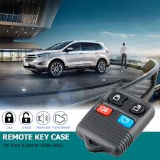 An unprogrammed key will not start the car even if it has the correct cut to operate the locks. Zewfffr 4 Button Keyless Entry Remote Key Fob 315mhz For Ford Crown Victoria Escape Walmart Com Walmart Com