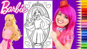 I love you valentines coloring pages. Kizi Coloring Barbie Kitty Cat Valentine S Day Coloring Page Prismacolor Pencils Kimmi The Clown Kizi Coloring Pages